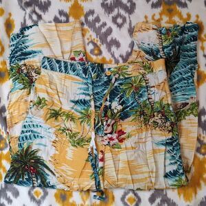 LARGE TROPICAL super soft pants.